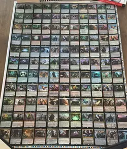 Magic: The Gathering MTG War Of The Spark Uncut Foil Sheet (A) - Image 1