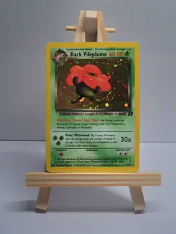 Dark Vileplume 13/82 Pokemon Card TCG Team Rocket Unlimited Holo - Image 1