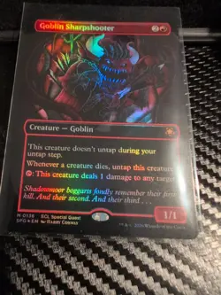 Goblin Sharpshooter (Borderless) Special Guests Foil - Image 1