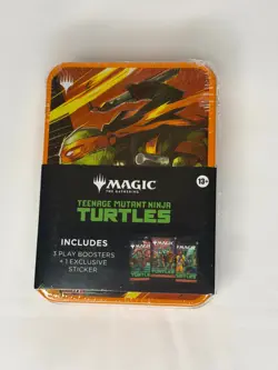 Magic: The Gathering Teenage Mutant Ninja Turtles Tin [Michelangelo] 3 Boosters - Image 1