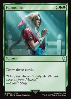 Magic The Gathering MTG HARMONIZE FINAL FANTASY NM Near Mint - Image 1