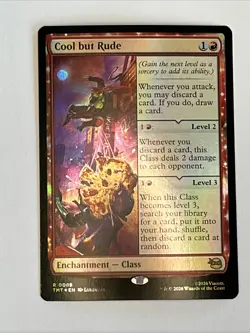 Cool but Rude FOIL Teenage Mutant Ninja Turtles MTG MINT 🔥 - Image 1