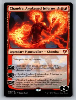 Chandra, Awakened Inferno Commander Masters #875 Magic MTG - Image 1