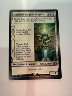 Summon: Knights of Round 36 FINAL FANTASY NM MTG - Image 1