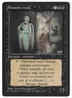 ►Magic-Style◄ MTG - Royal Assassin - French Revised FBB - NM/NM- - Image 1