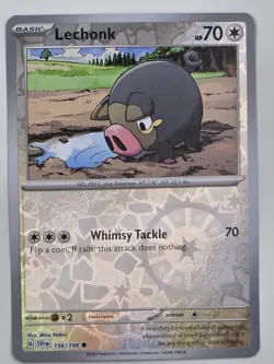 Lechonk - 156/198 - SV01: Scarlet & Violet Base Set - POKEMON REVERSE HOLO - Image 1