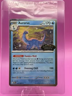 Aurorus 024/088 - Cosmo Holo - Pokemon Perfect Order Stamped Promo SEALED - Image 1