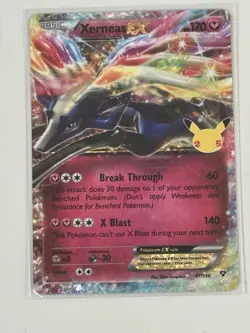 Pokemon TCG Xerneas EX Celebrations: Classic Collection 97/146 Holo Ultra Rare - Image 1