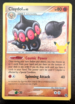 POKEMON ~ CLAYDOL ~ 015/106 ~ CELEBRATIONS 25th ANNIVERSARY HOLO RARE ~ NM - Image 1