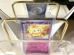 Fidough - 066/142 Stellar Crown REVERSE Holo Pokemon - NM/MINT - Image 1