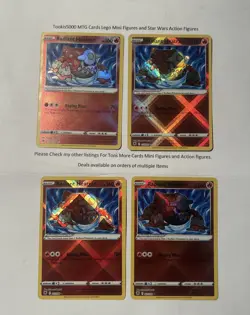 Pokemon TCG Radiant Heatran Sword & Shield Astral Radiance 027/189 Holo (x4) - Image 1