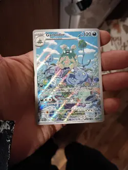 Pokemon TCG Garbodor 204/182 SV04: Paradox Rift 2023- NM - Image 1