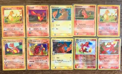 🔥 Pokemon Charmander & Charmeleon Shadowless, Delta, Reverse Holo WOTC 🔥Lot 10 - Image 1