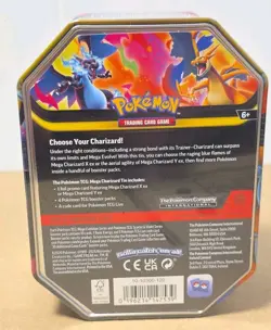 Pokemon TCG Mega Charizard Y EX Tin - BRAND NEW/SEALED - Image 3