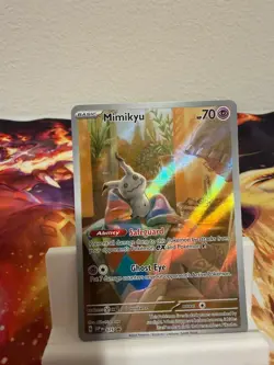 Mimikyu 075 NEAR MINT Scarlet & Violet Promo Holo Pokemon - Image 2