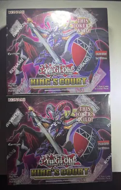 2x King's Court Booster Box 48 Packs | 1st Edition | New & Sealed! | YuGiOh! - Image 1