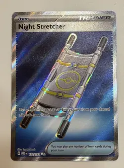 Night Stretcher 173/132 Me01: Mega Evolution Holo Pokemon - Image 1