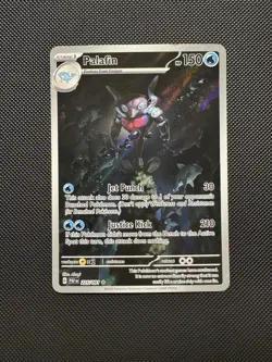 Pokemon TCG Palafin 225/091 Sv: Paldean Fates Illustration Rare Near Mint - Image 1