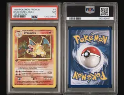 1999 Pokemon French 1st Edition Charizard Holo PSA 7 Dracaufeu - Image 2
