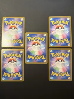 Pokemon TCG - Eevee, Glaceon, Leafeon, Flareon, Jolteon JAPANESE EX LOT (5) - Image 2