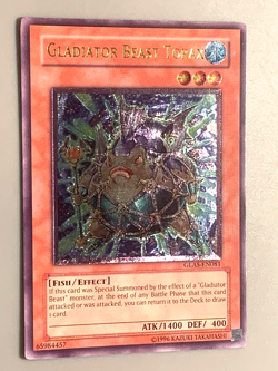 yugioh Gladiator Beast Torax GLAS-EN081 Ultimate unlimited Edition near mint - Image 1