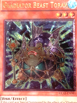 yugioh Gladiator Beast Torax GLAS-EN081 Ultimate unlimited Edition near mint - Image 4