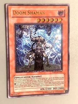 yugioh Doom Shaman TAEV-EN025 Ultimate unlimited Edition near mint - Image 2
