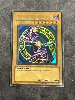 Yu-Gi-Oh! Dark Magician SDY-006 Name Shift Misprint Error - Image 1