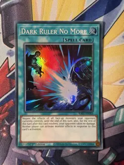 YuGiOh! Dark Ruler No More Super Rare RA01-EN060 - Image 1