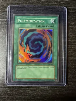Yu-Gi-Oh! TCG Polymerization LOB-059 Unlimited Super Rare - Image 1