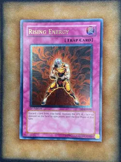 Yugioh Rising Energy CRV-EN056 Ultimate Rare 1st Ed NM - Image 1