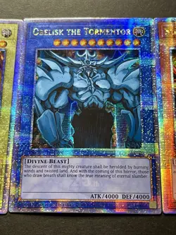 Ra + Obelisk + Slifer | Egyptian Gods | Quarter Century Secret Rares | YuGiOh! - Image 5