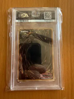 2021 YuGiOh Black Luster Soldier GFTP-EN132 Ghost Rare 1st Edition PSA 9 - Image 2