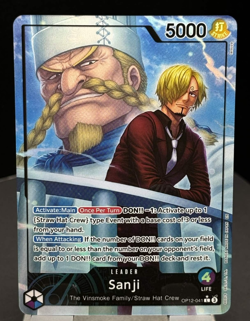 Sanji Alt Art Leader OP12-041 Legacy Of The Master - One Piece TCG - English - Image 1