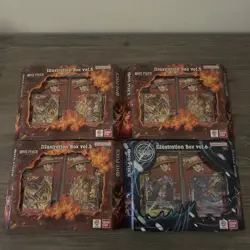 One Piece Card Game: Illustration Box - Vol.5 and Vol.6 - IN HAND (LOT Of 4) - Image 1
