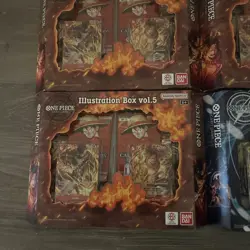 One Piece Card Game: Illustration Box - Vol.5 and Vol.6 - IN HAND (LOT Of 4) - Image 2