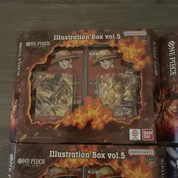 One Piece Card Game: Illustration Box - Vol.5 and Vol.6 - IN HAND (LOT Of 4) - Image 5