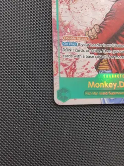 Monkey.D.Luffy OP13-118 SEC Alt Art One Piece TCG English Near Mint - Image 2