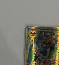 Pokemon M Charizard EX Full Art Holo Card 101/108 Evolutions English - Image 2