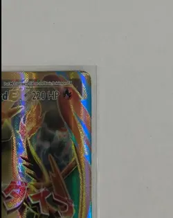 Pokemon M Charizard EX Full Art Holo Card 101/108 Evolutions English - Image 4