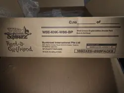 Weiss Schwarz: Rent-A-Girlfriend Vol.1 English Sealed Booster Box Case - Image 2