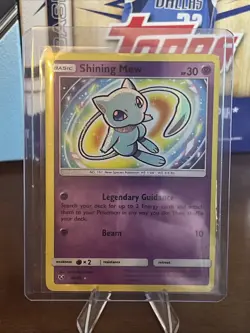 Pokemon TCG Shining Mew Holo Rare Card 40/73 Sun&Moon Shining Legends - Image 1