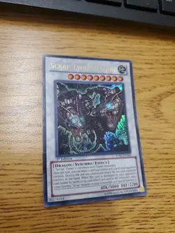 Yugioh 2010 Scrap Twin Dragon UTR 1st Ed. STBL-EN044 Near Mint - Image 1