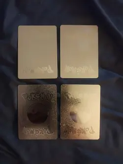 Pikachu Cos Play Gold pokemon Cards (4) Total - Image 2