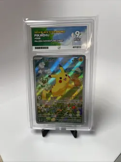 Pokemon TCG Pikachu SVP Black Star Promos SVP088 Holo Card Graded ACE 9 Mint - Image 1