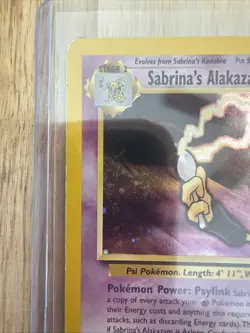Pokemon TCG Sabrina’s Alakazam 16/132 Holo Card Gym Challenge Vintage Unlimited - Image 3