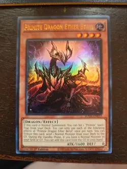 Yugioh Primite Dragon Ether Beryl SUDA-EN015 Ultra Rare 1st Edition NM - Image 1