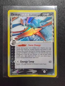Pokemon Deoxys Delta Species Holon Phantoms 3/110 Holo Rare Card 2006 - Image 1