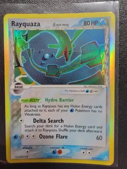 Pokemon Rayquaza Delta Species EX Holon Phantoms 16/110 Holo Rare Card 2006 - Image 1