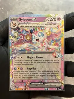 Sylveon ex 086/191 Surging Sparks Ultra Rare Full Art Pokemon Card NM - Image 1